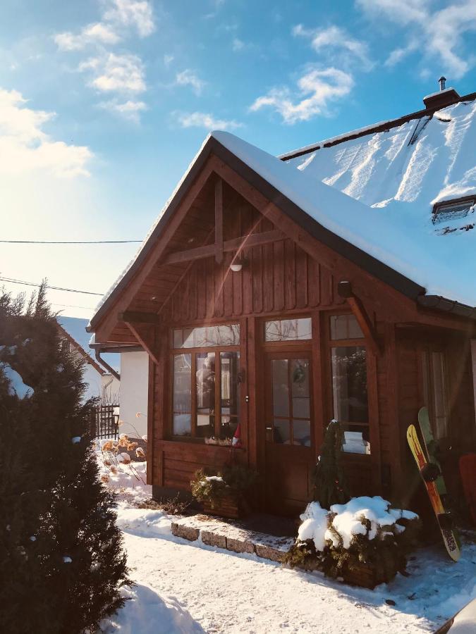 Chatka Czarny Bocian W Podgorzynie Esterno foto